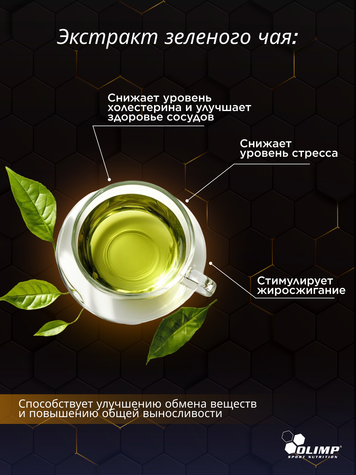 Olimp Sport Nutrition CLA with Green Tea plus L-carnitine 60 капс.