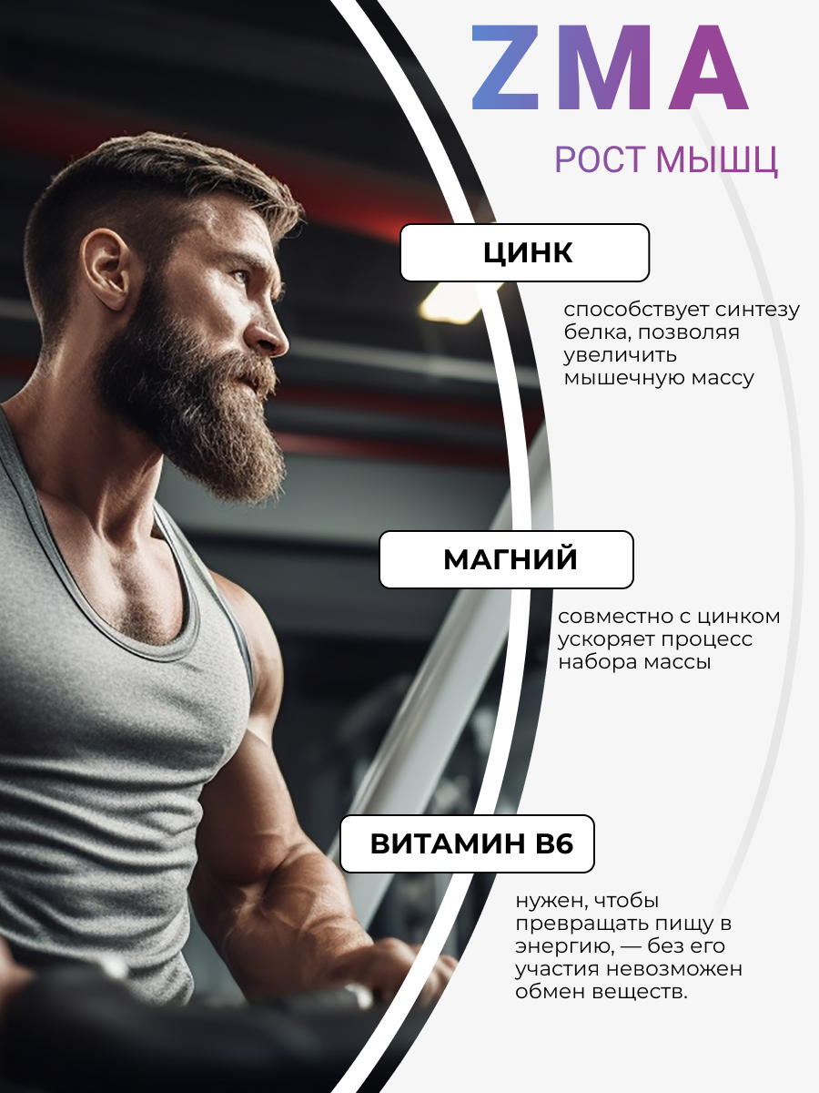 NUTRITABS Zn+Mg+B6 60 капс.