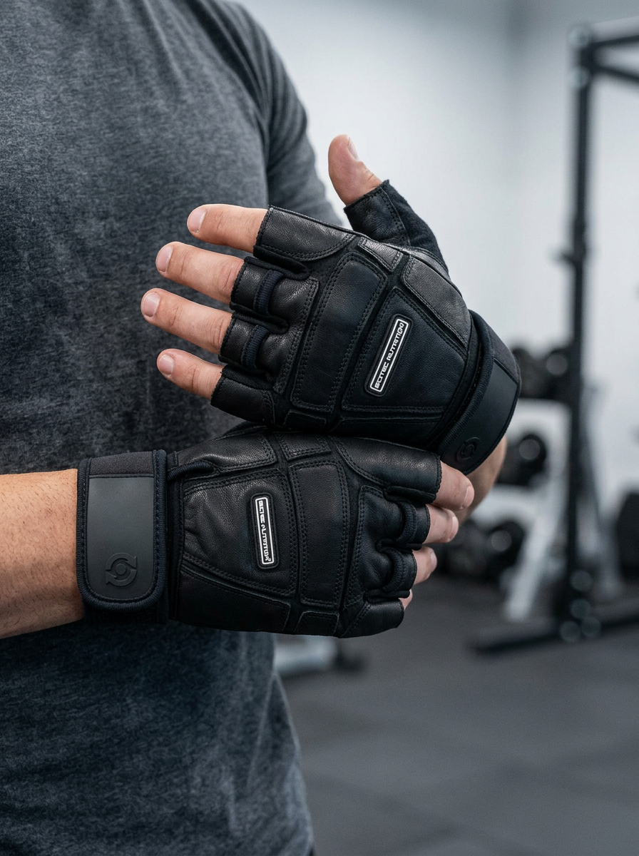 Scitec Nutrition перчатки LEE leather gloves (Размер L)