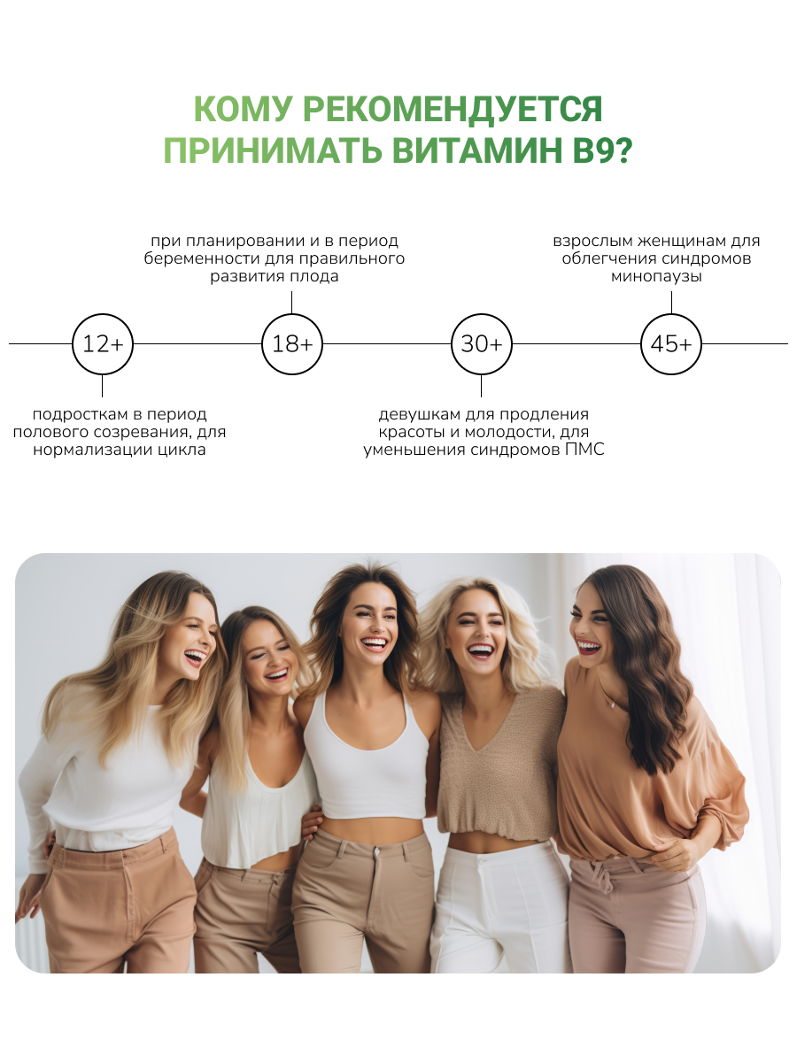 NUTRITABS Folic acid 60 капс.