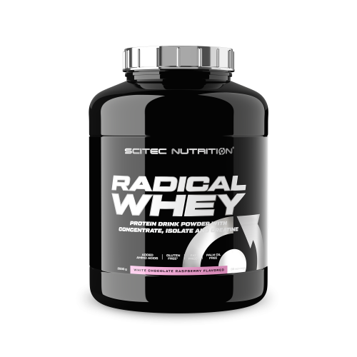 Scitec Nutrition Radical Whey 2000 г. (Белый шоколад-Малина)