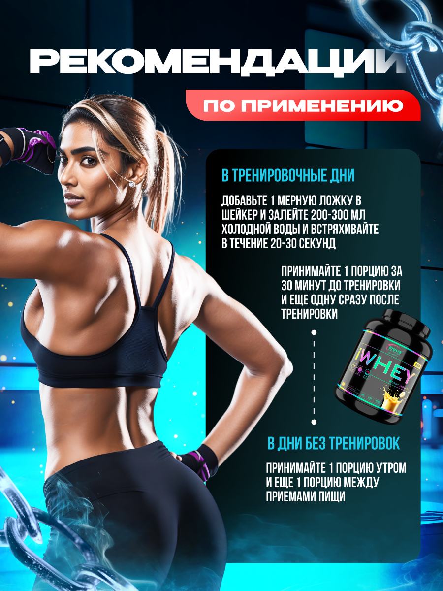 Genius Nutrition iWhey isolate 2000 г