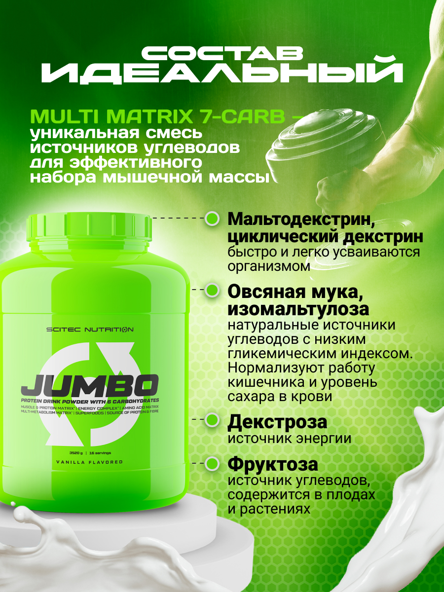 Scitec Nutrition Jumbo 6600 г