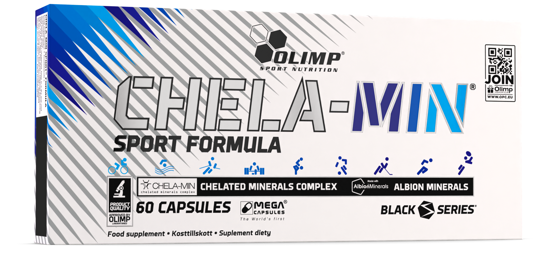 Olimp Sport Nutrition Chela-Min Sport Formula Mega Caps 60 капс.