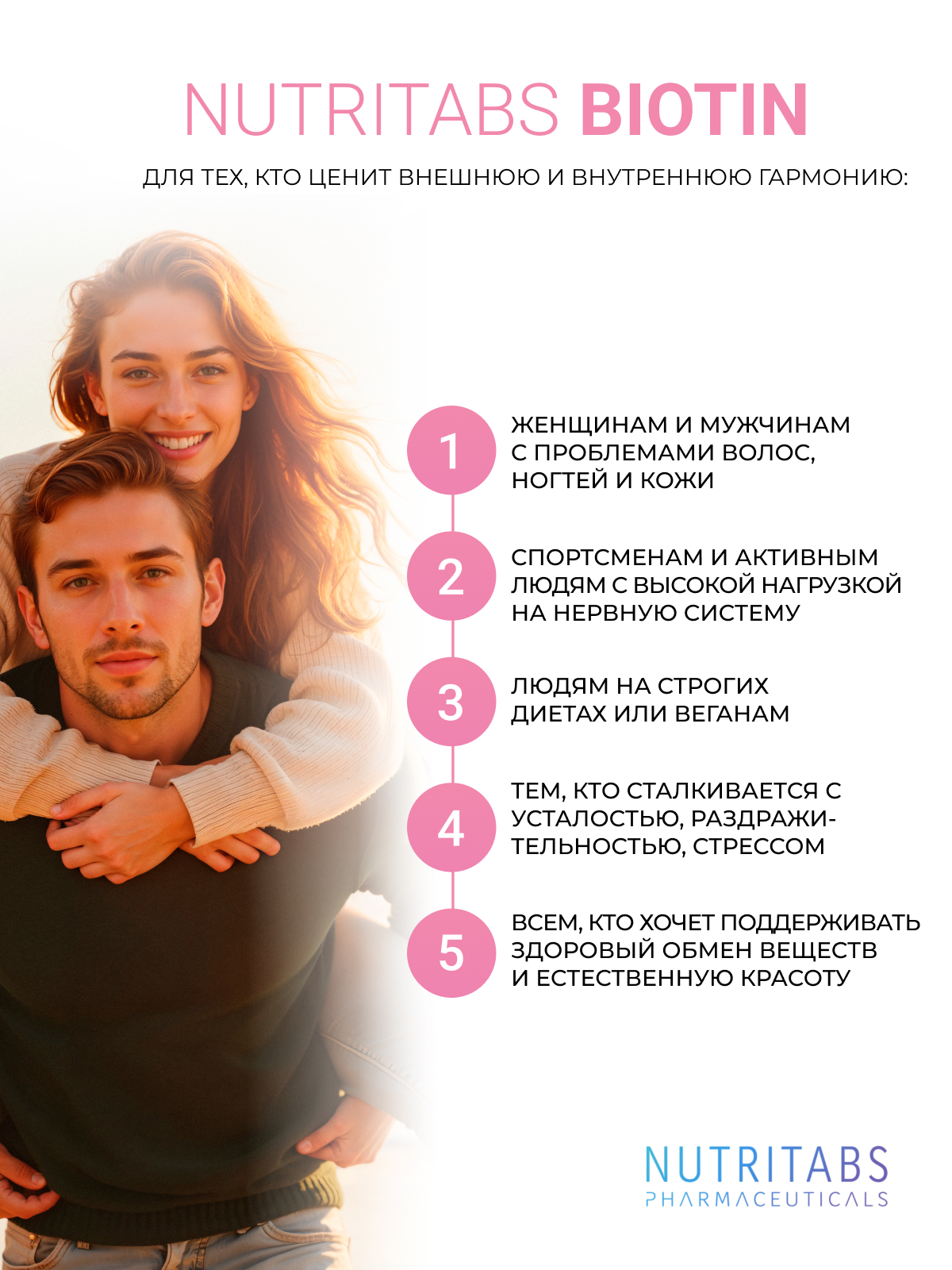 NUTRITABS Biotin 60 капс.