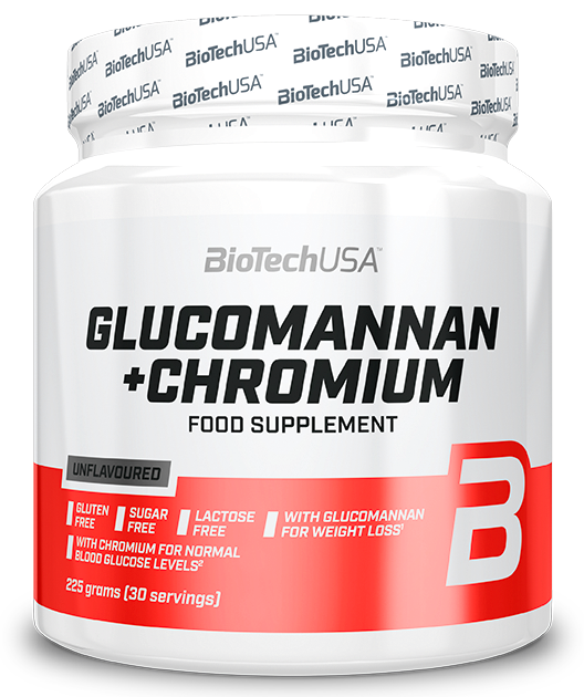 BioTechUSA Glucomannan + Chromium 225 г.