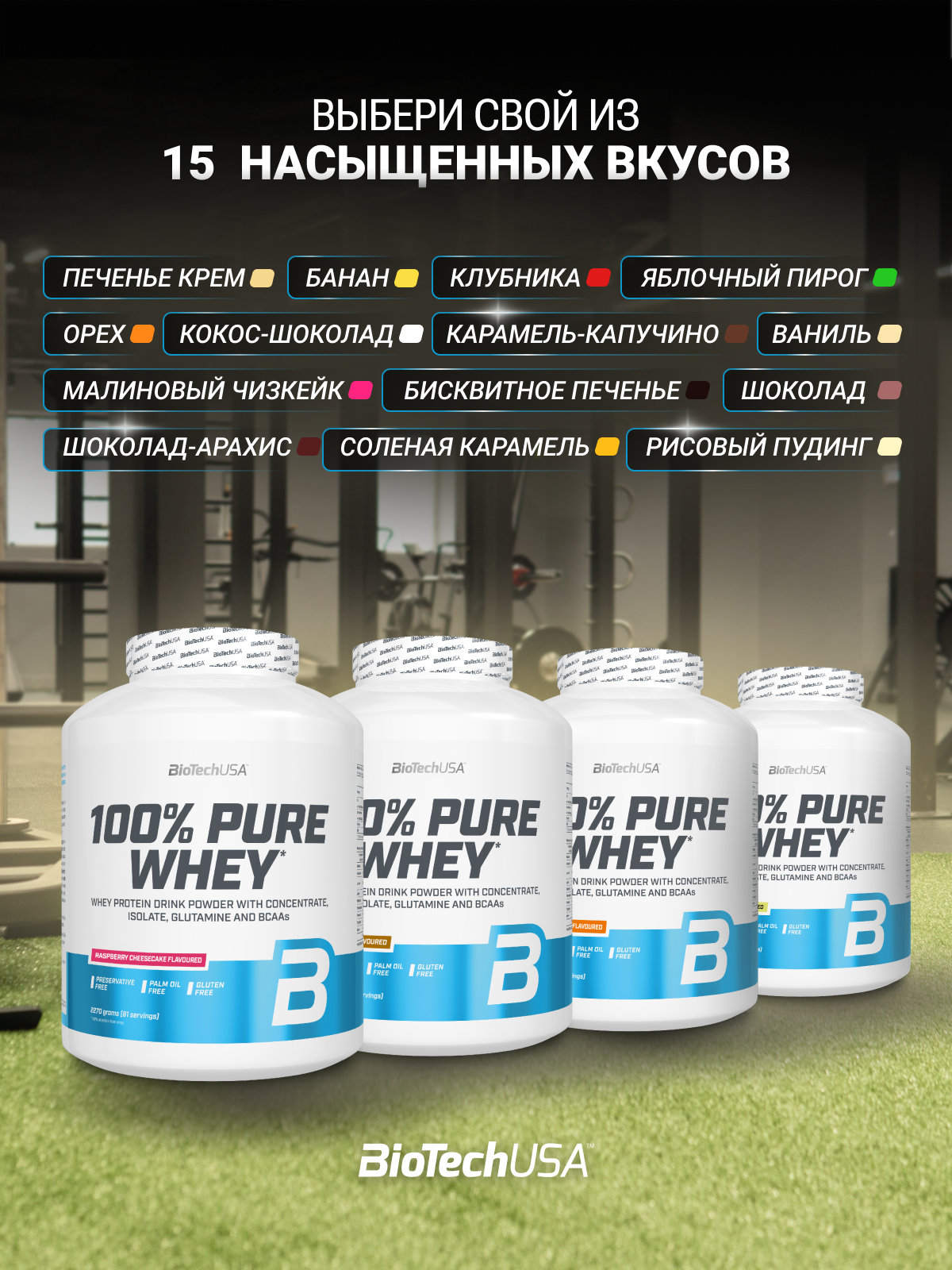 BioTechUSA 100% Pure Whey 2000 г.