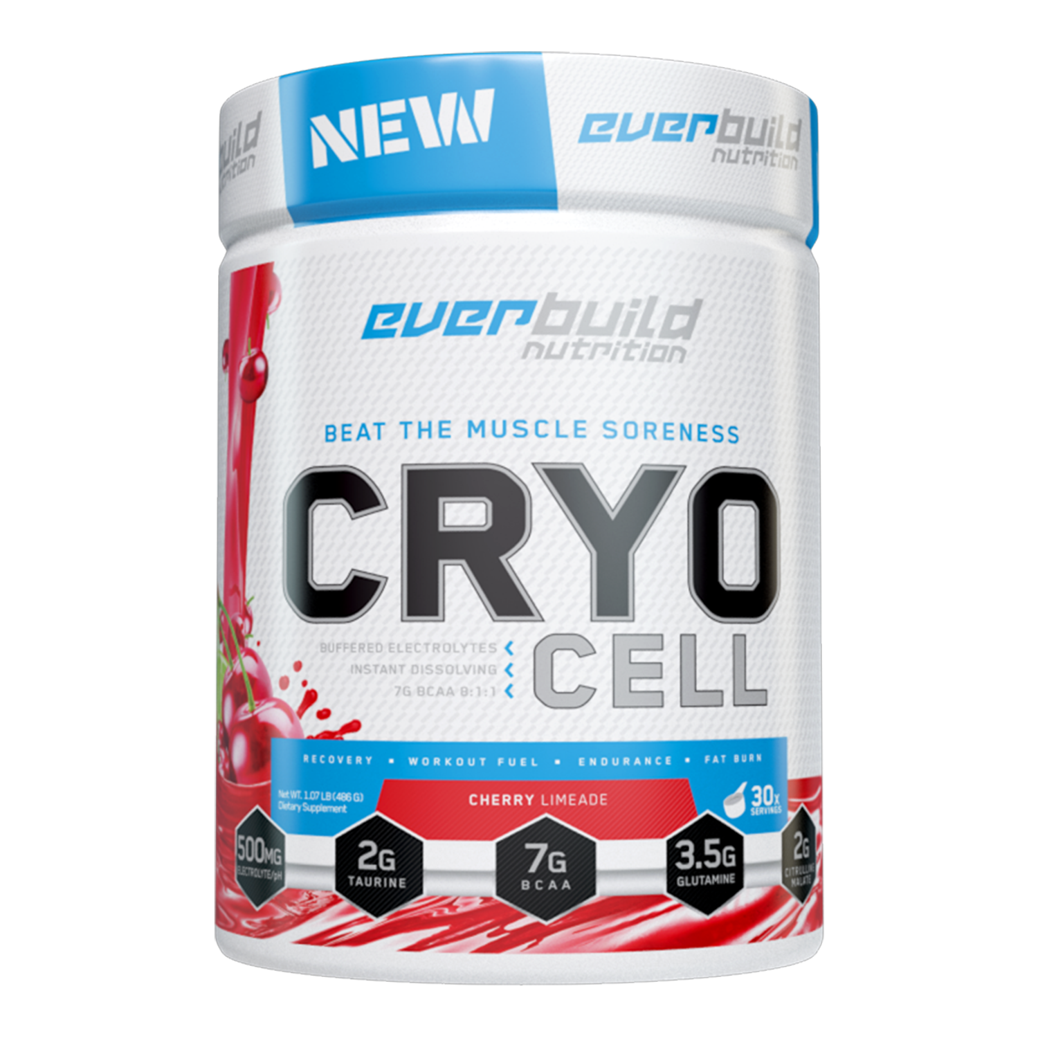 Everbuild Nutrition Cryo Cell BCAA 8:1:1 486 г.