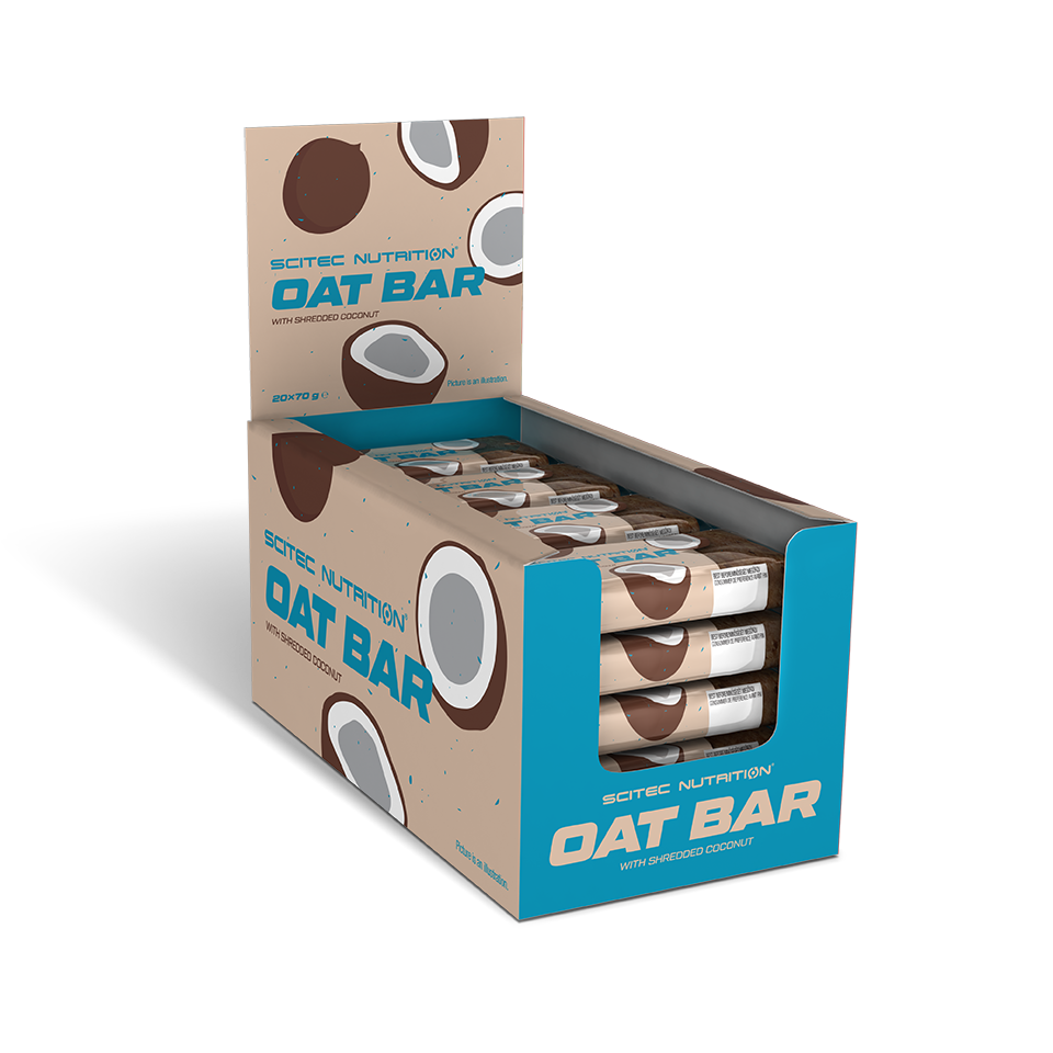 Scitec Nutrition Oat Bar 20*70 г. (Кокосовая стружка)