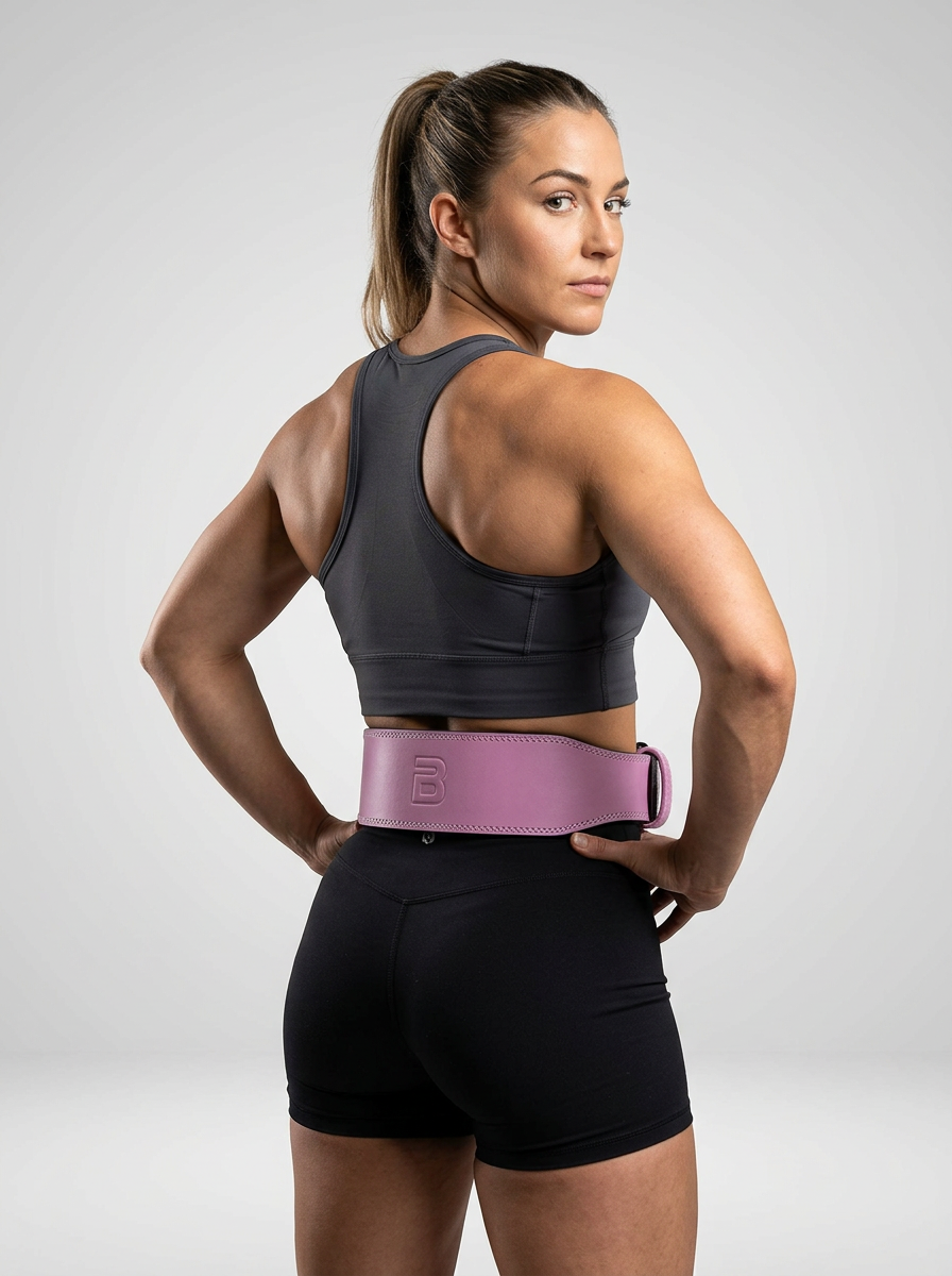 BioTechUSA пояс BODYBUILDING leather belt purple
