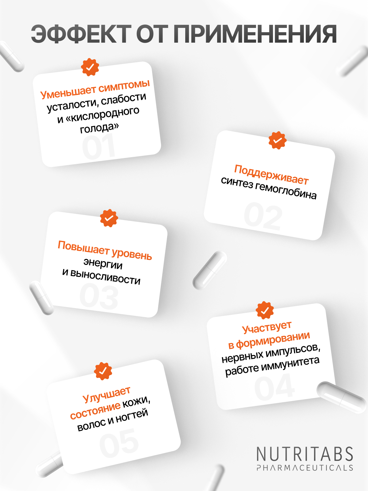 NUTRITABS Бисглицинат железа