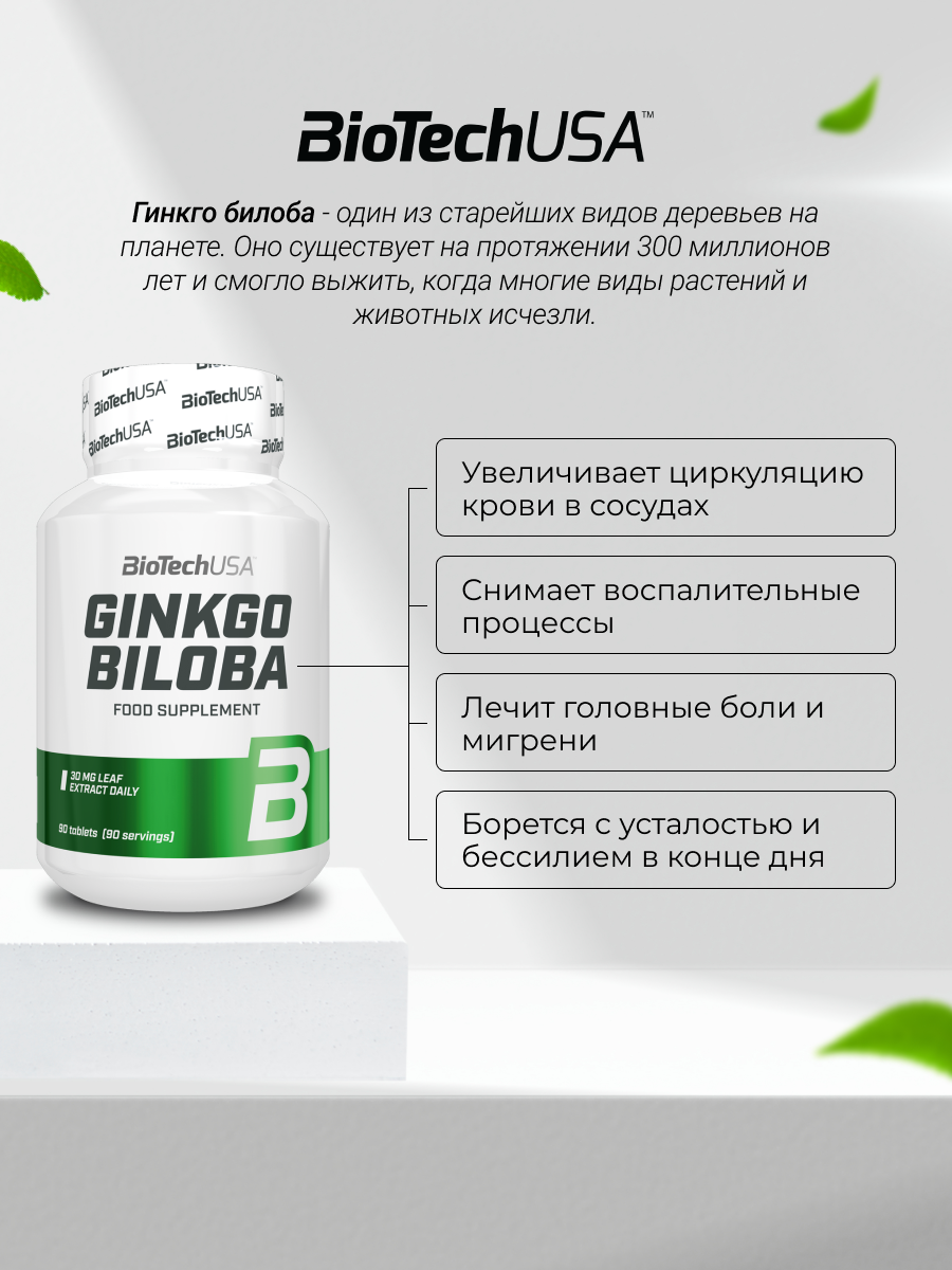 BioTechUSA Ginkgo Biloba 90 т.