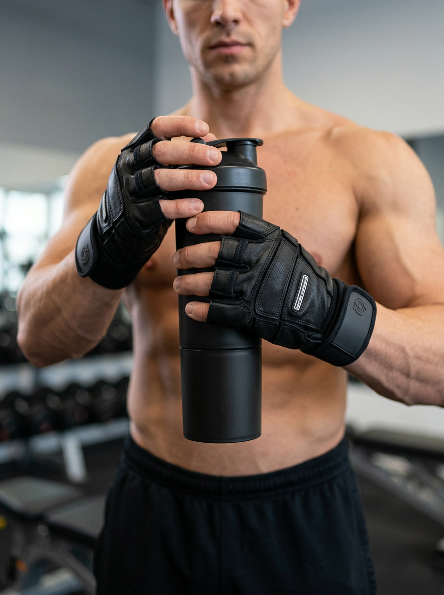 Scitec Nutrition перчатки LEE leather gloves (Размер L)