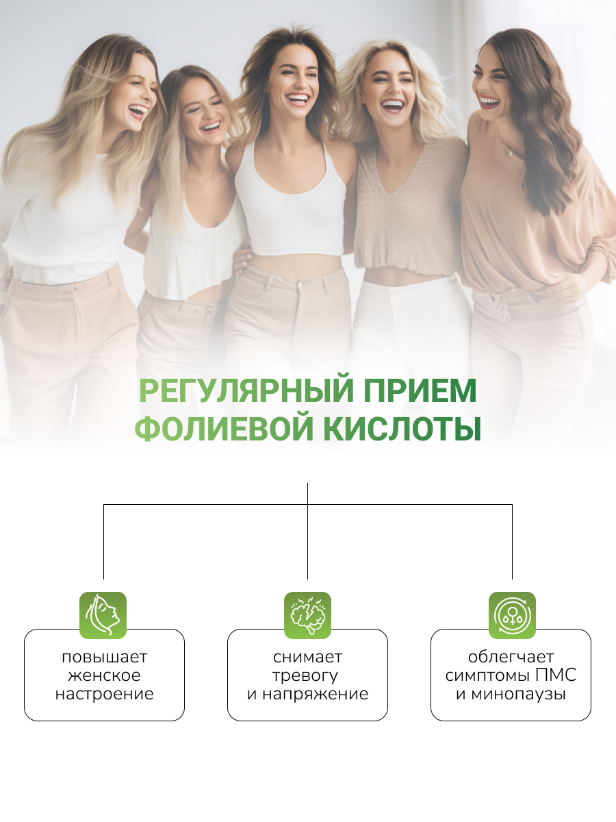 NUTRITABS Folic acid 60 капс.