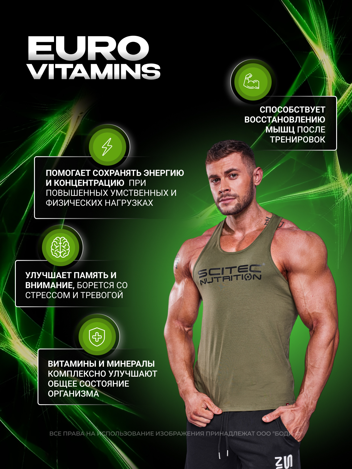 Scitec Nutrition Euro Vitamins 120 таб.
