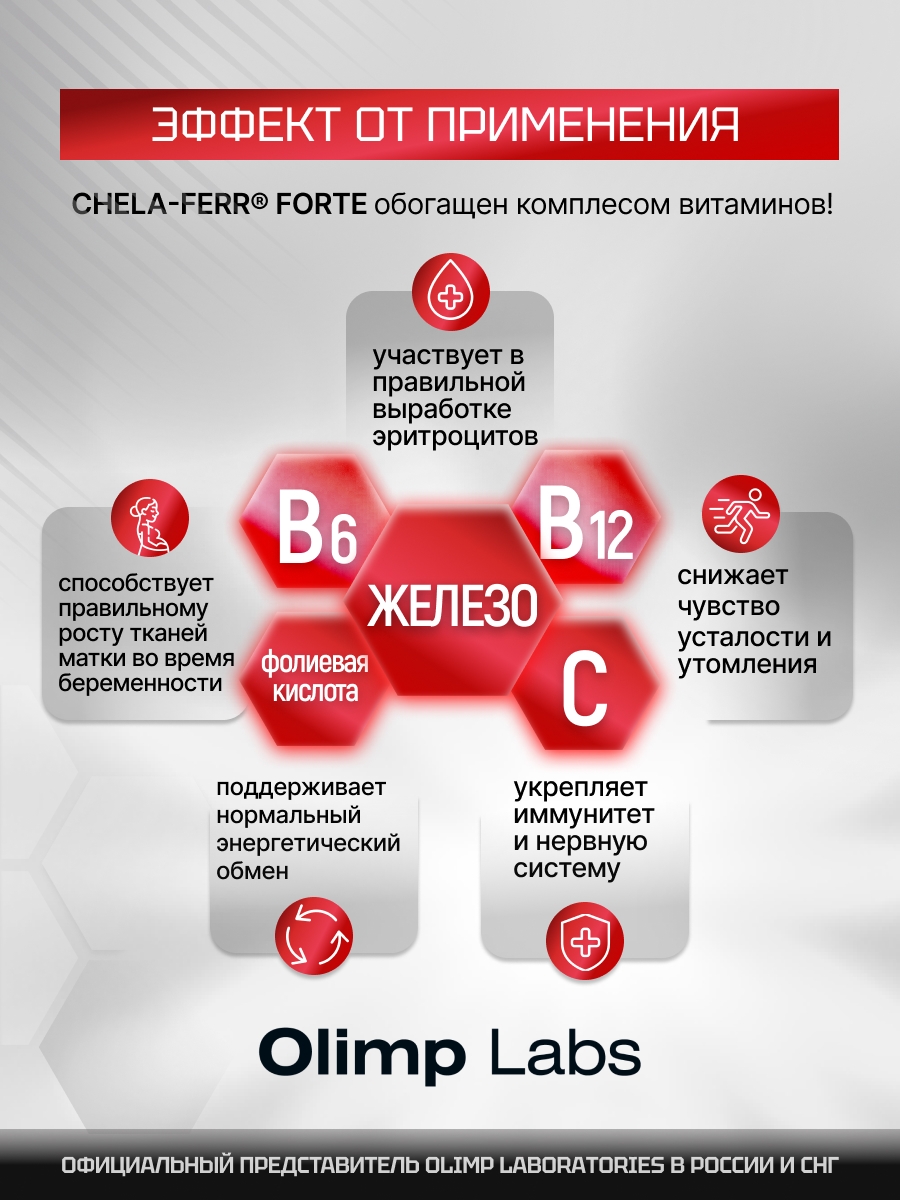 Olimp Labs Chela-Ferr Forte 30 капс.