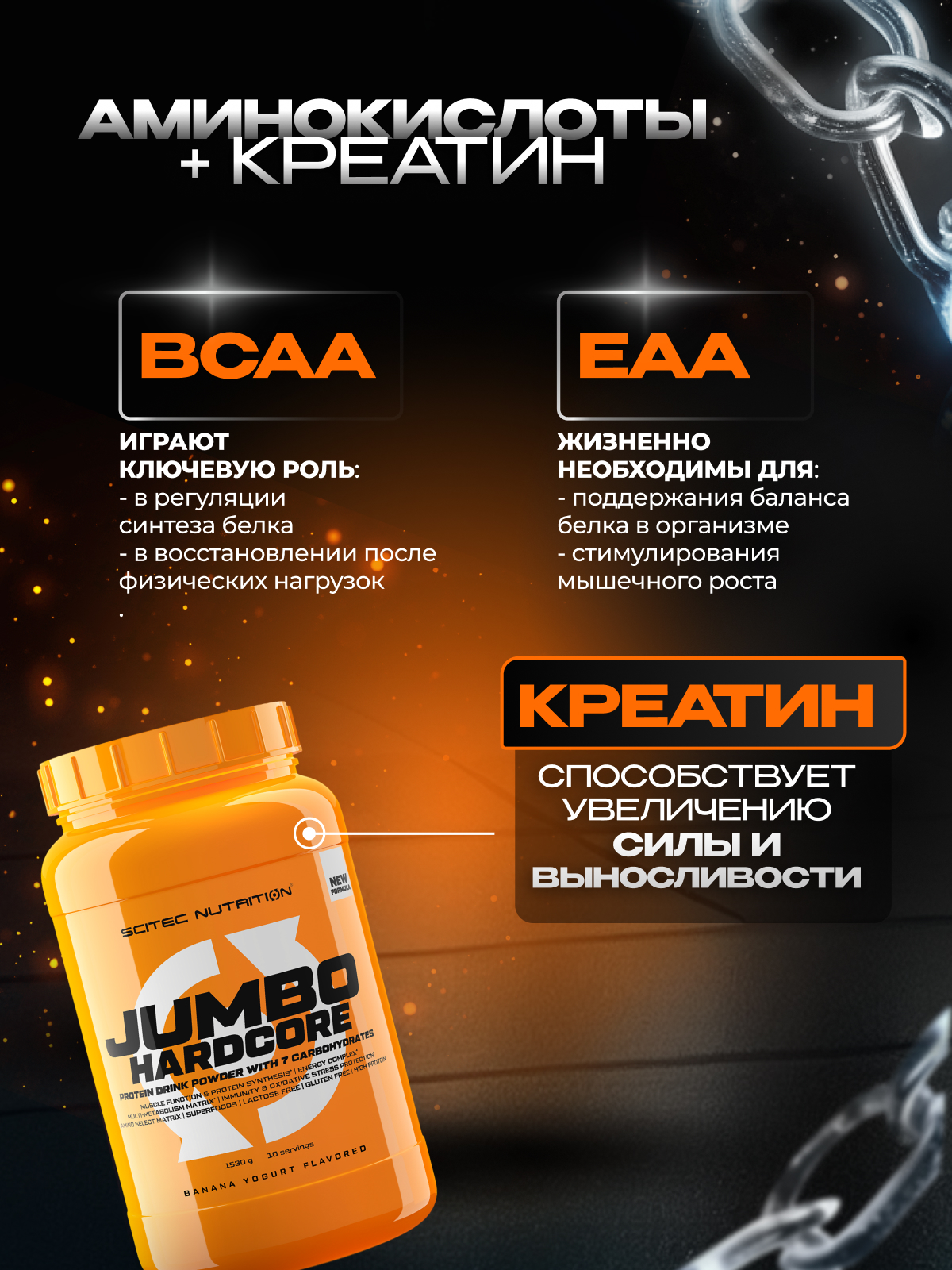 Scitec Nutrition Jumbo Hardcore 1530 г