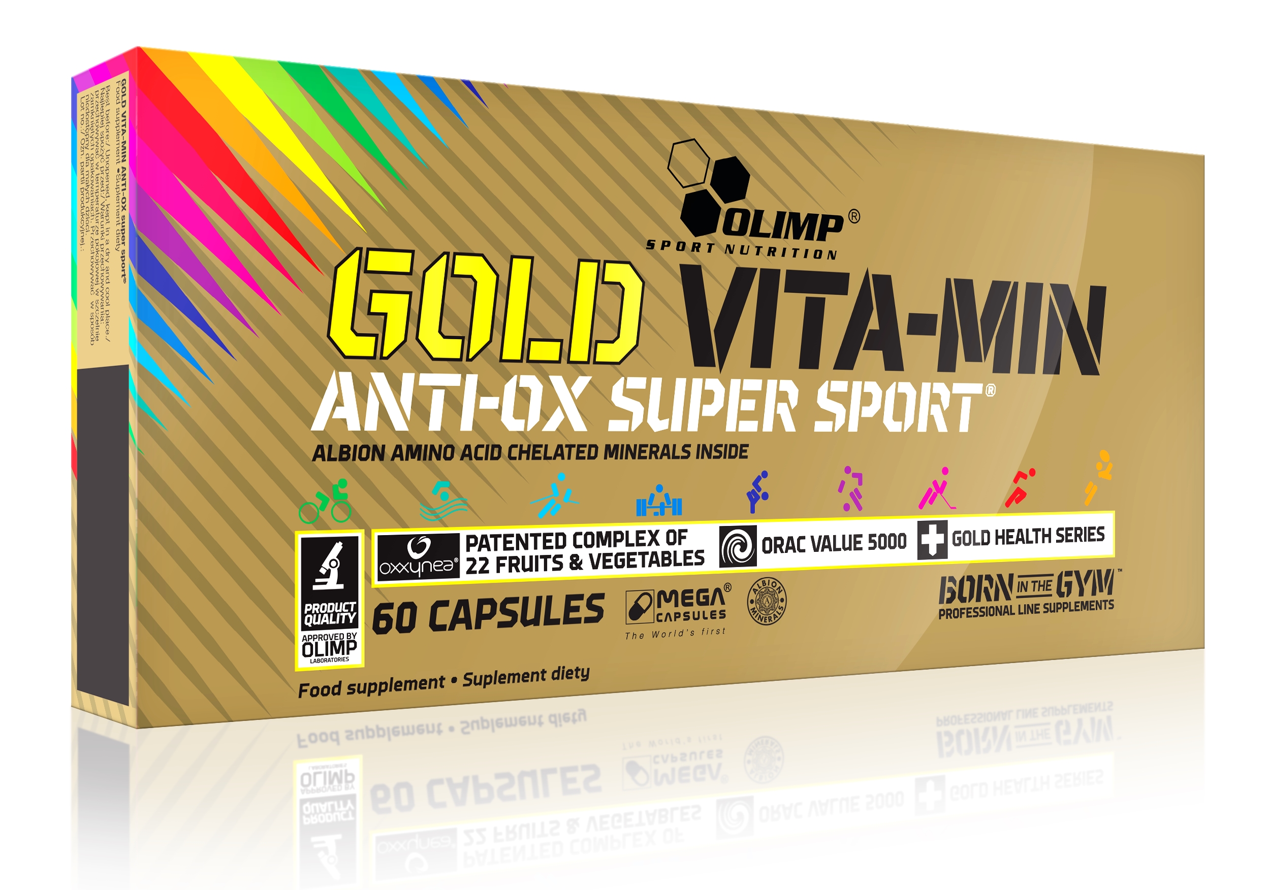 Olimp Sport Nutrition Gold Vita-Min Anti-Ox Super Sport 60 капс.