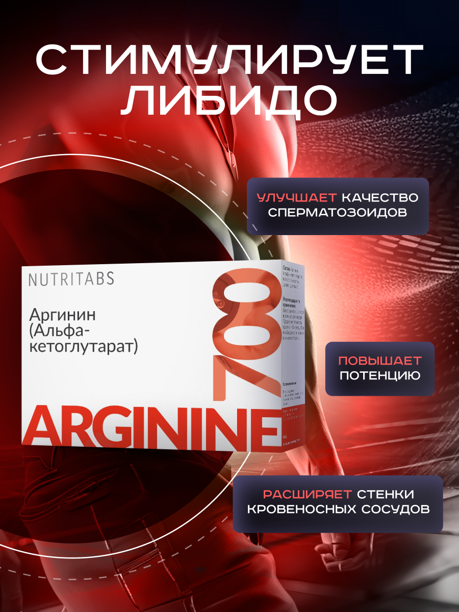 NUTRITABS AAKG 60 капс.