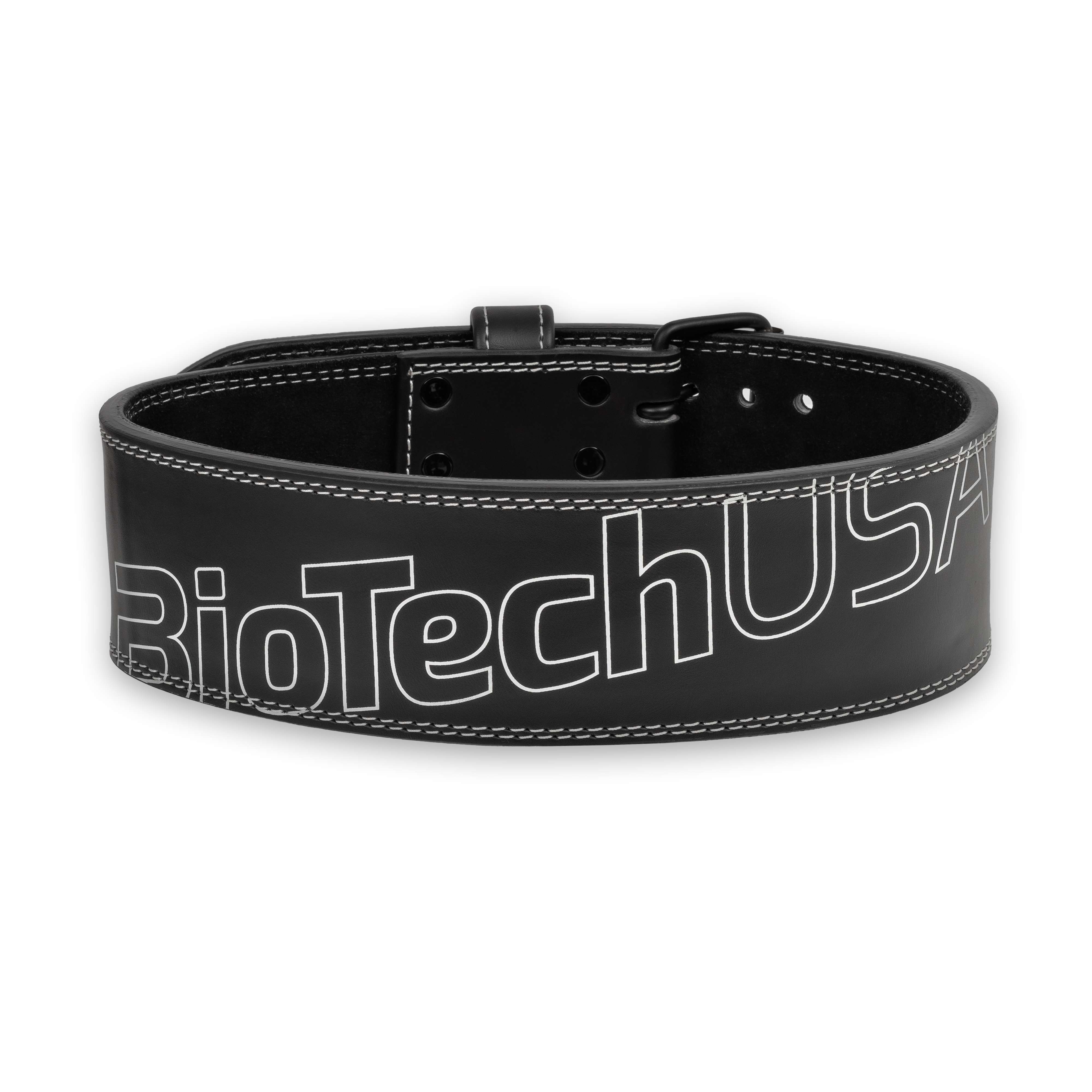 BioTechUSA пояс POWERLIFTING leather belt black