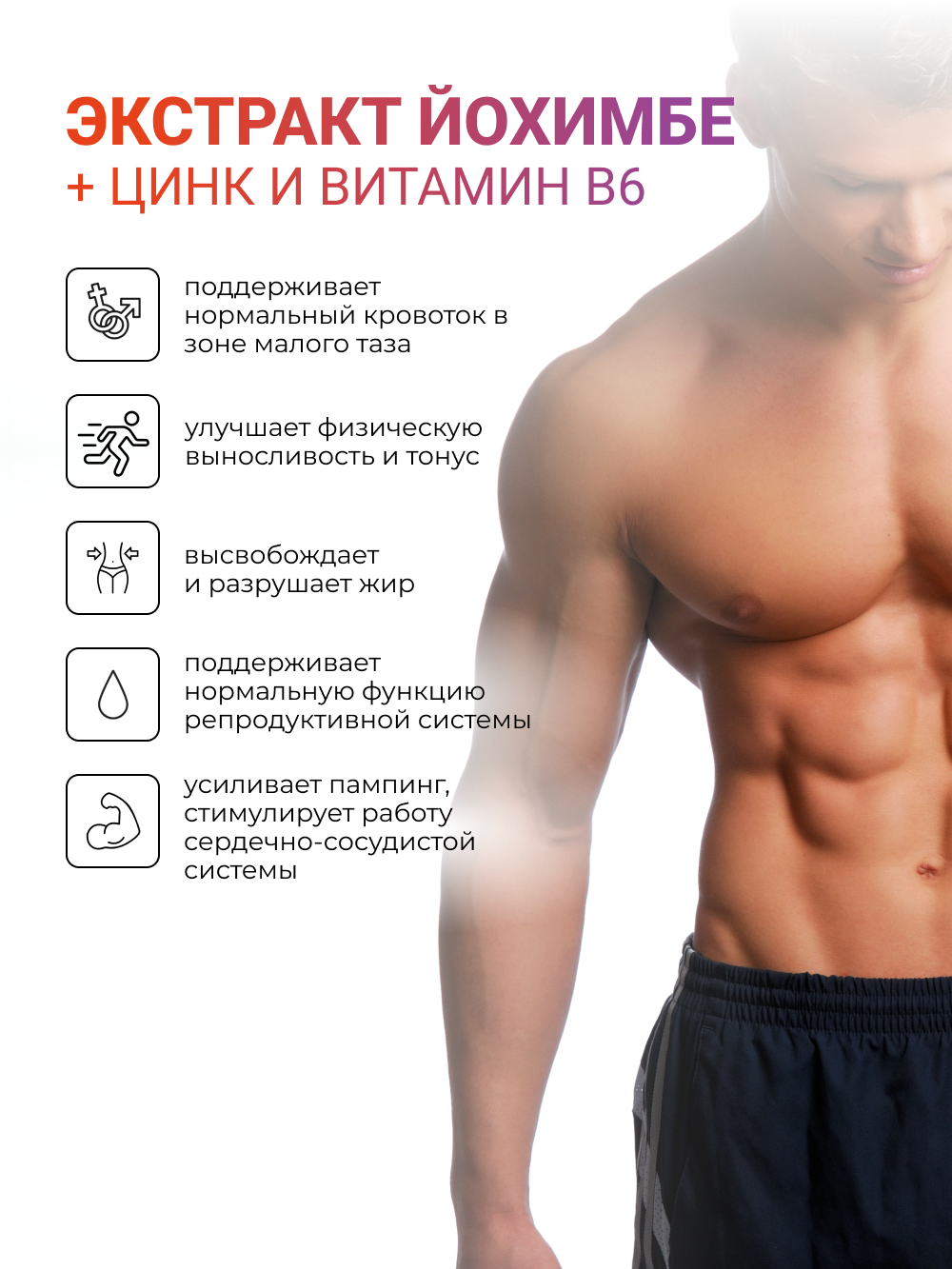 NUTRITABS Yohimbe+ 60 капс.