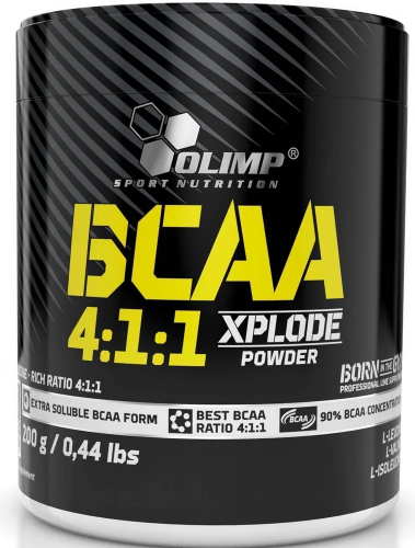 Olimp Sport Nutrition BCAA 4:1:1 Xplode powder 200 г (Фруктовый пунш)
