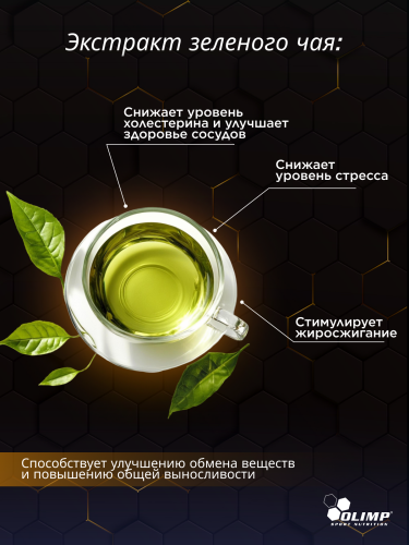 Olimp Sport Nutrition CLA with Green Tea plus L-carnitine 60 капс.