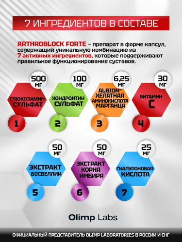 Olimp Labs Arthroblock Forte 60 капс.