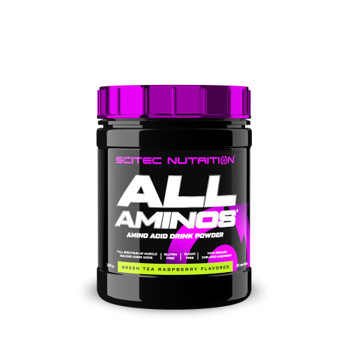Scitec Nutrition All Aminos 340 г (Зеленый чай-Малина)