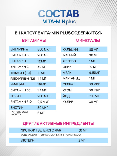 Olimp Labs Vita-Min Plus 30 капс.