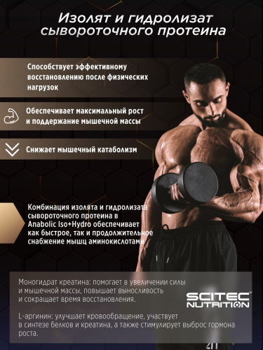 Scitec Nutrition Anabolic Iso+Hydro 2000 г